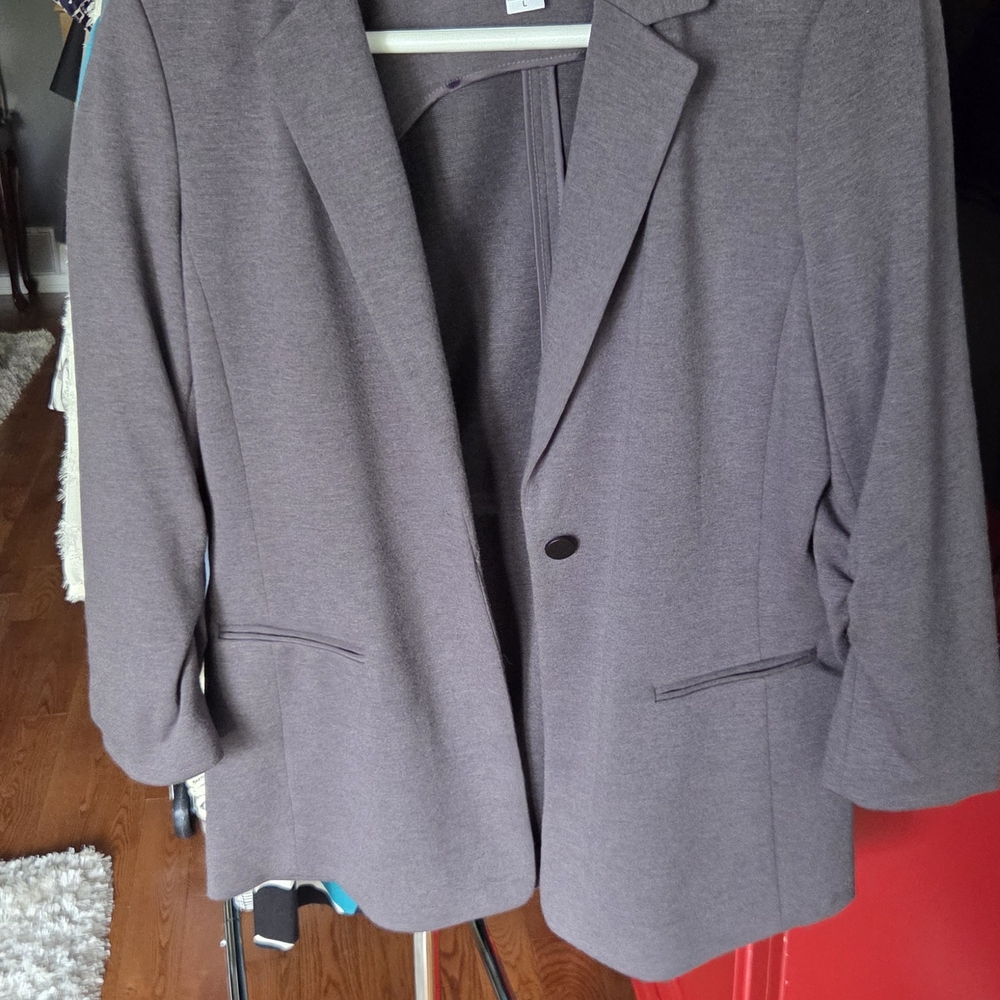 Bar III Charcoal Blazer
